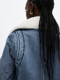 Джинсова куртка MANGO Rachel модель 67070436_TO Фото