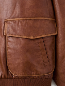 Куртка кожаная MANGO модель 27051280_30 Фото