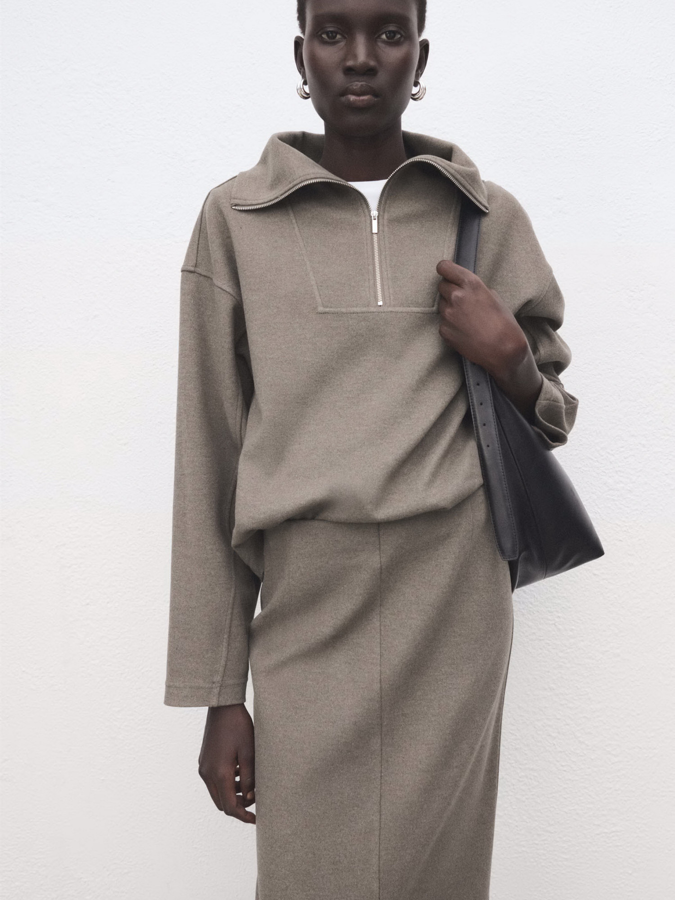 Спідниця міді MANGO модель 27061287_35 Фото