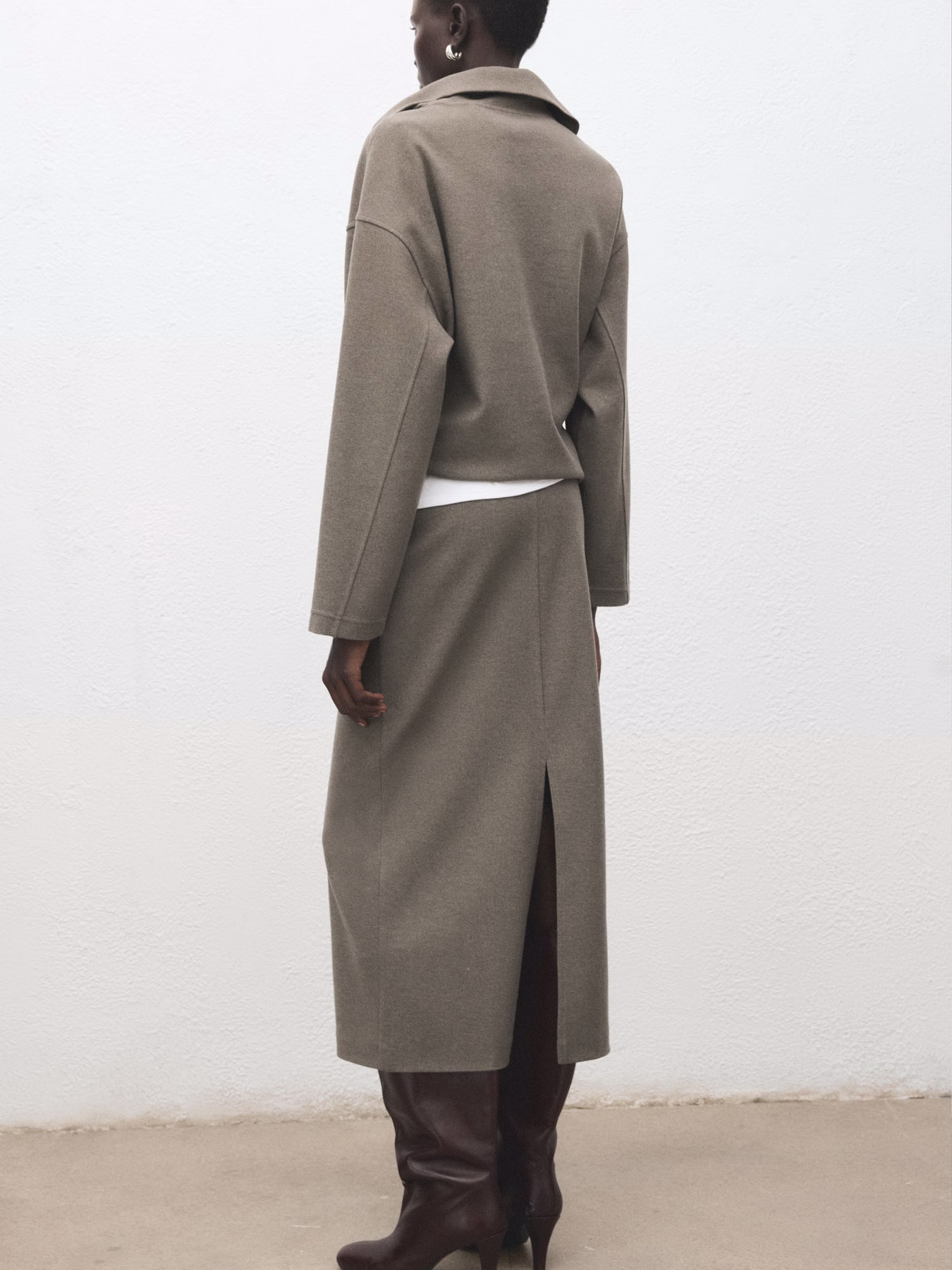 Спідниця міді MANGO модель 27061287_35 Фото