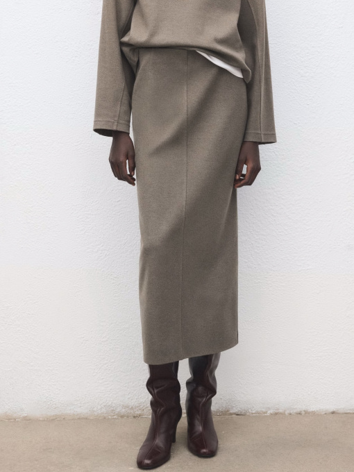 Юбка миди MANGO модель 27061287_35 Фото