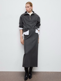 Спідниця міді MANGO модель 27061287_96 Фото