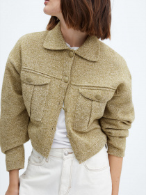 Демисезонная куртка MANGO Selena модель 67070481_43 Фото