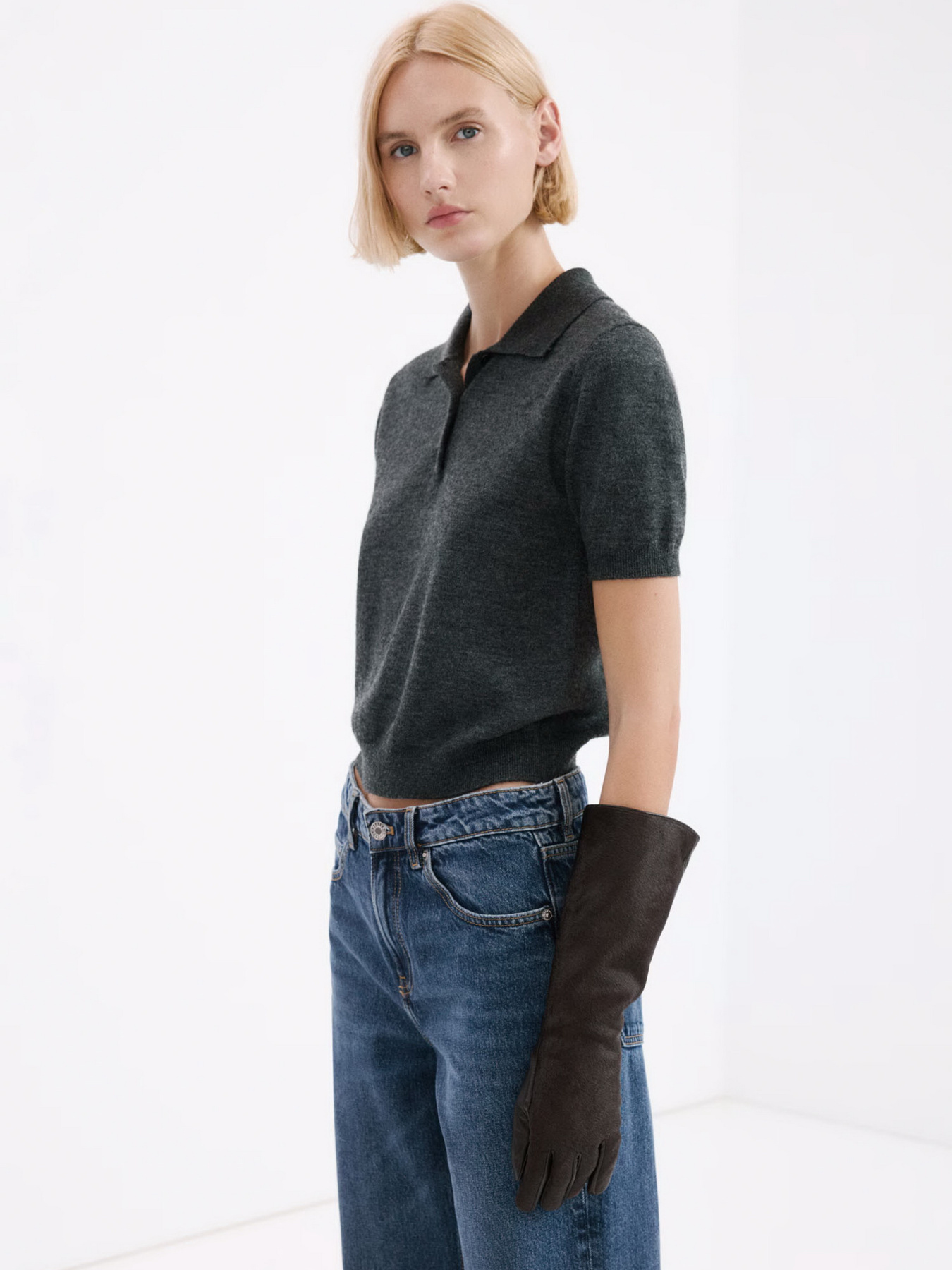 Прямые джинсы MANGO модель 27063295_TO Фото