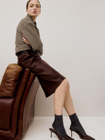 Спідниця міді MANGO модель 27071296_30 Фото