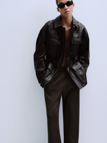 Повседневные штаны MANGO модель 27073325_32 Фото