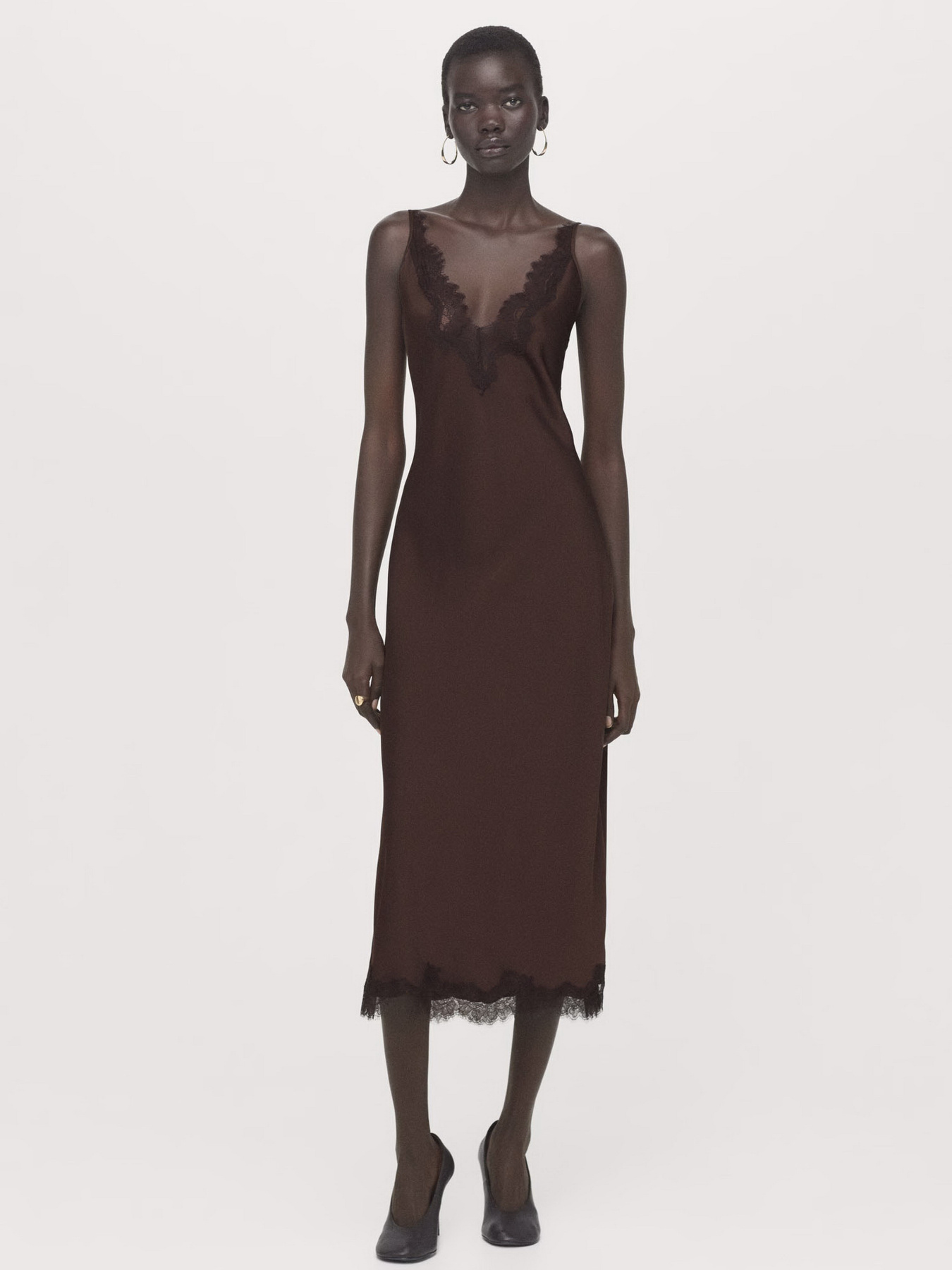 Платье миди MANGO модель 27091533_30 Фото