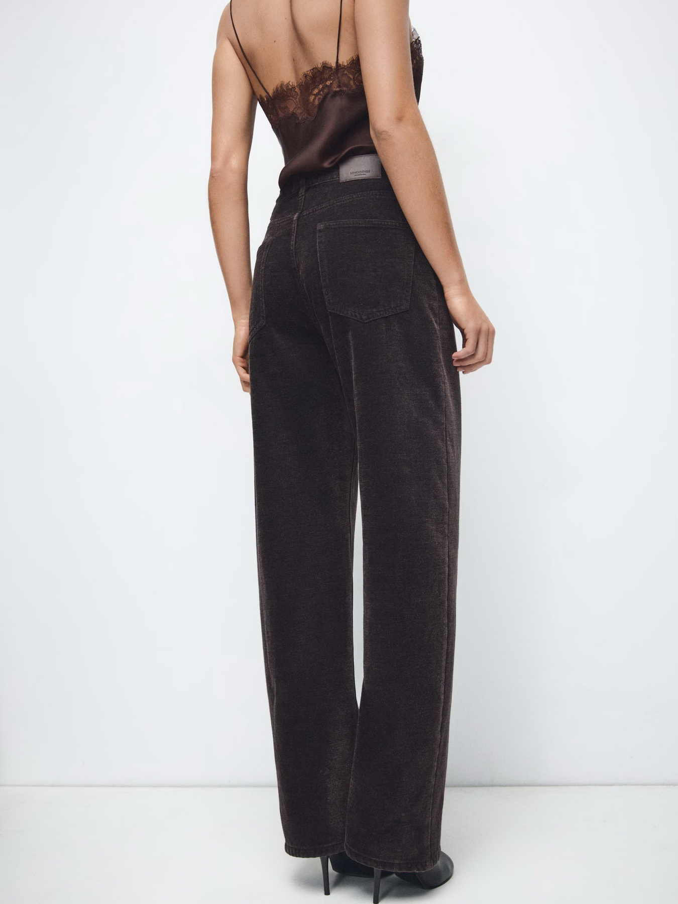 Широкі джинси MANGO модель 27011273_32 Фото