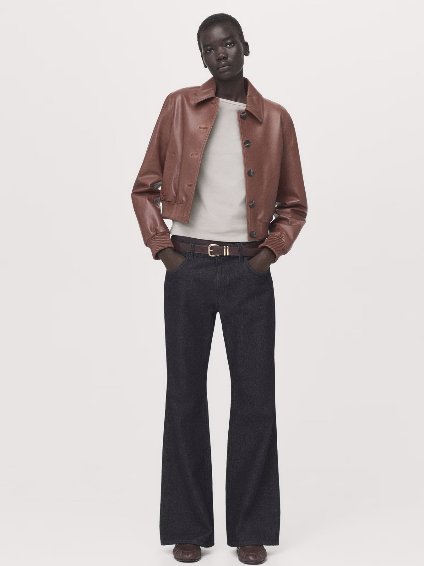 Лонгслив MANGO модель 27033306_35 Фото