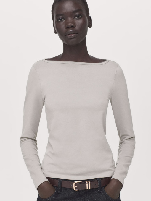 Лонгслів MANGO модель 27033306_35 Фото