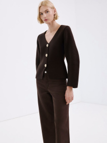 Расклешенные джинсы MANGO модель 27043342_32 Фото