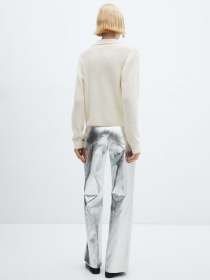 Повсякденні штани MANGO Silver2 модель 67091505_PL Повсякденні штани MANGO Silver2 модель 67091505_PL Фото