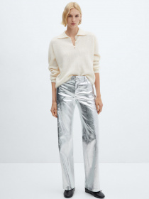 Повсякденні штани MANGO Silver2 модель 67091505_PL Повсякденні штани MANGO Silver2 модель 67091505_PL Фото