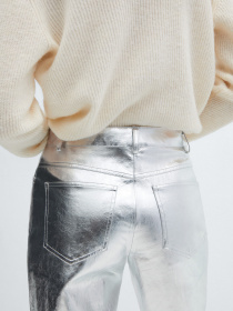 Повсякденні штани MANGO Silver2 модель 67091505_PL Повсякденні штани MANGO Silver2 модель 67091505_PL Фото