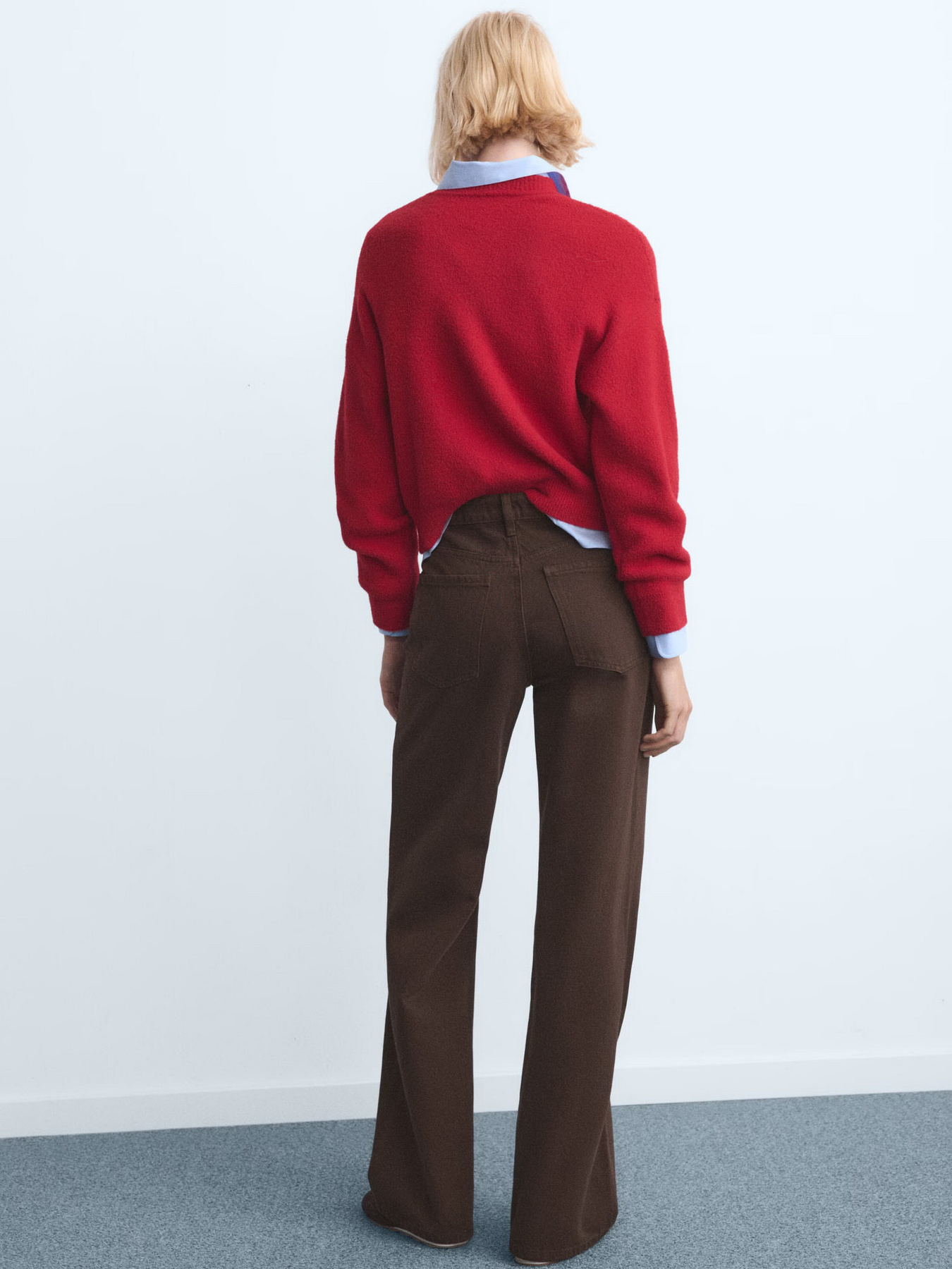 Прямые джинсы MANGO модель 27081338_32 Фото