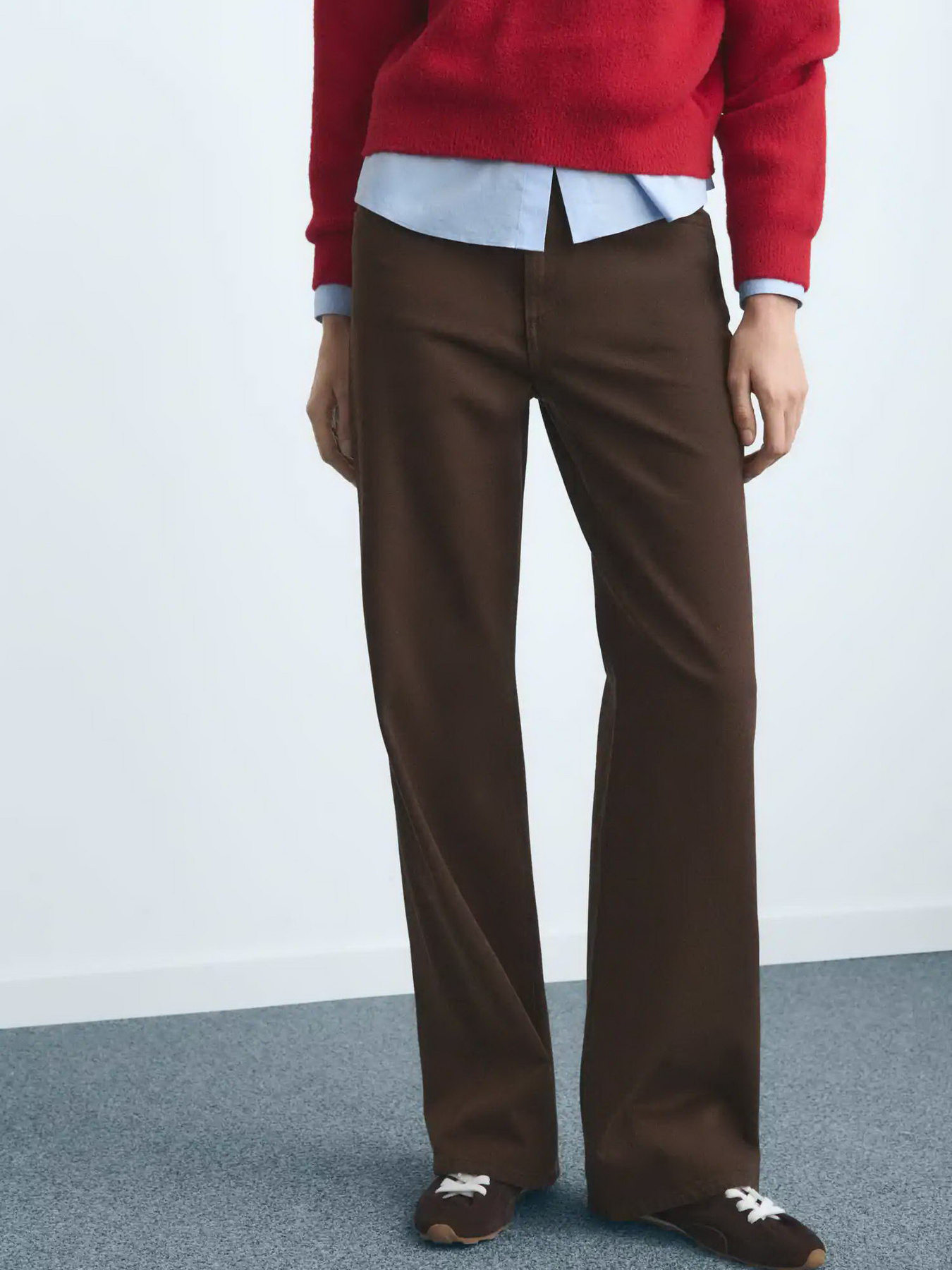 Прямые джинсы MANGO модель 27081338_32 Фото