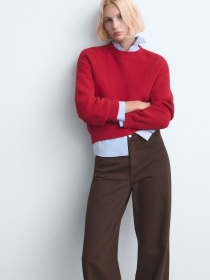 Прямые джинсы MANGO модель 27081338_32 Фото