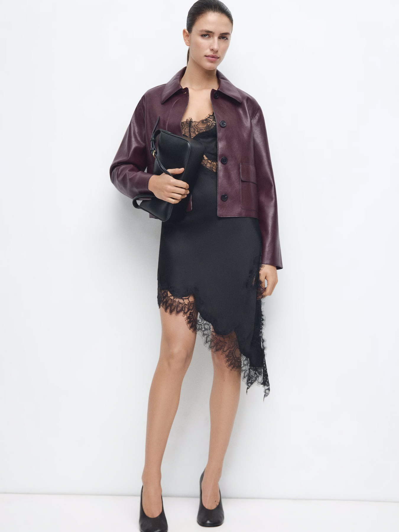 Куртка кожаная MANGO модель 27091189_76 Фото