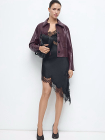 Куртка кожаная MANGO модель 27091189_76 Фото