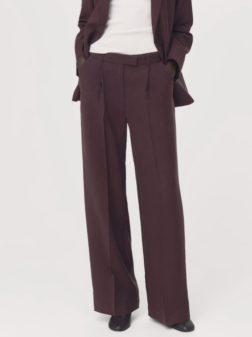 Класичні штани MANGO модель 27024788_65 Фото