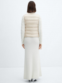 Жилет с утеплителем MANGO Blanvest модель 67092908_5 Фото