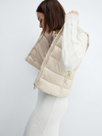 Жилет с утеплителем MANGO Blanvest модель 67092908_5 Фото