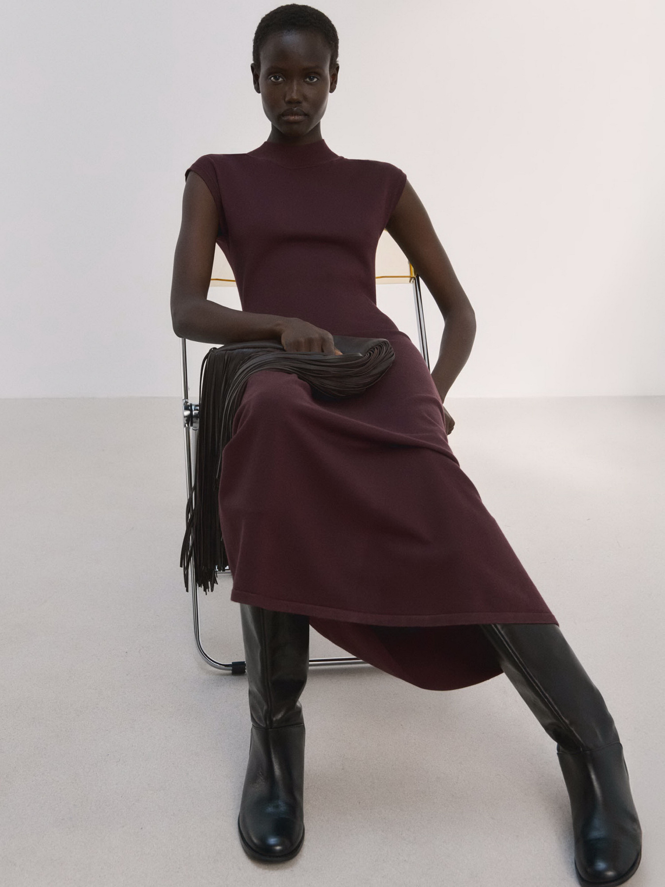 Сукня міді MANGO модель 27054084_32 Фото