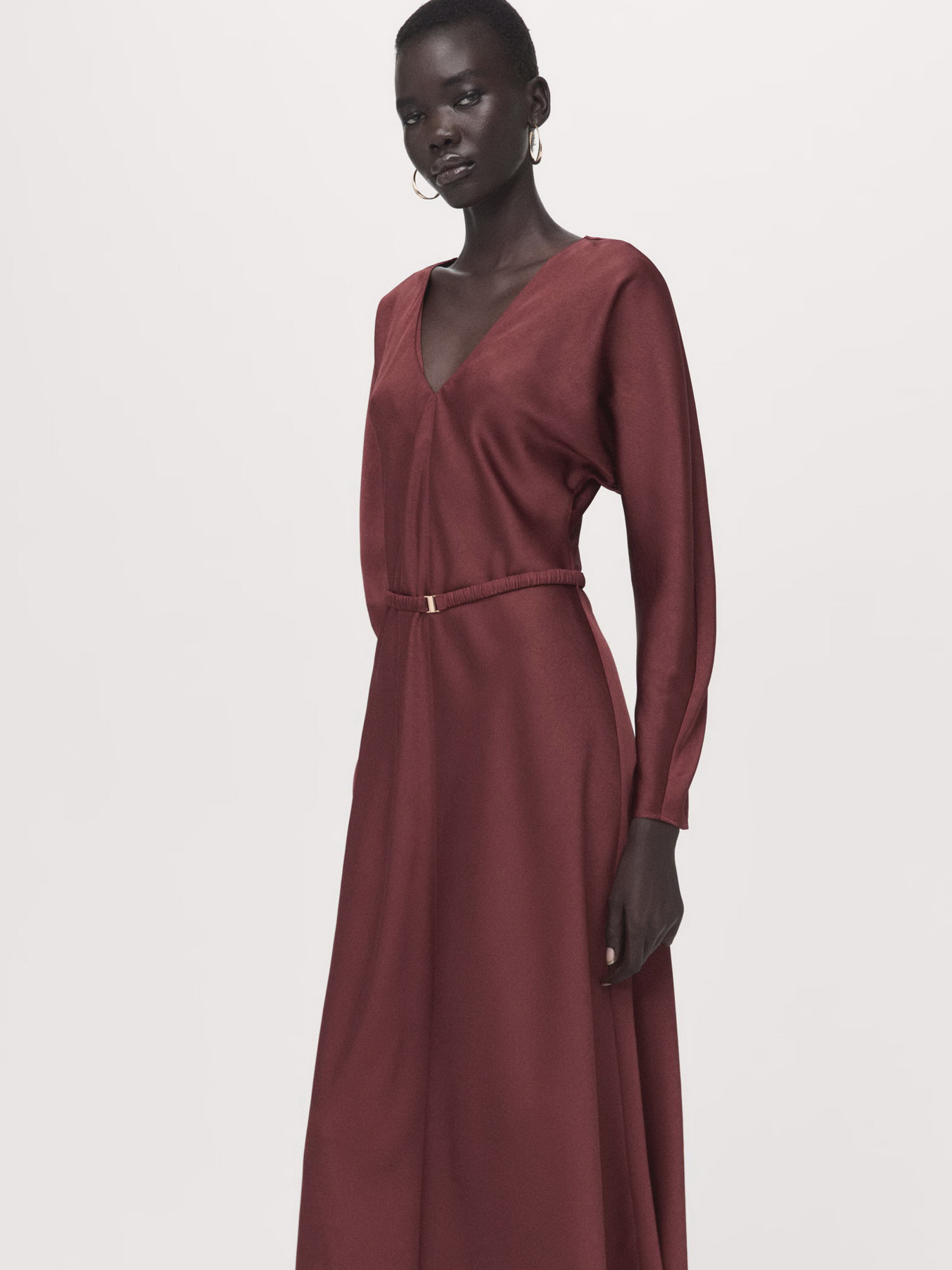 Платье миди MANGO модель 27024085_76 Фото