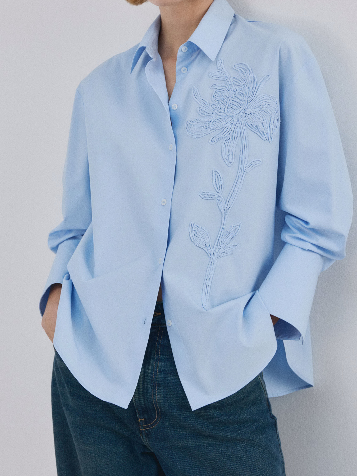 Рубашка повседневная MANGO модель 27064080_50 Фото