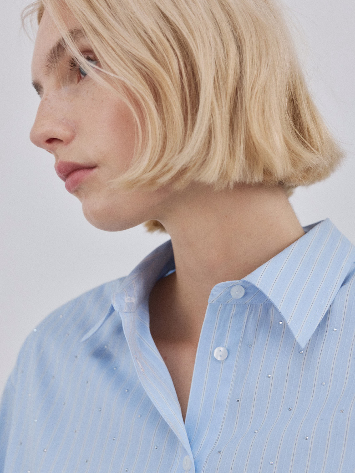 Рубашка повседневная MANGO модель 27084078_50 Фото