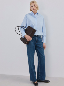 Рубашка повседневная MANGO модель 27084078_50 Фото