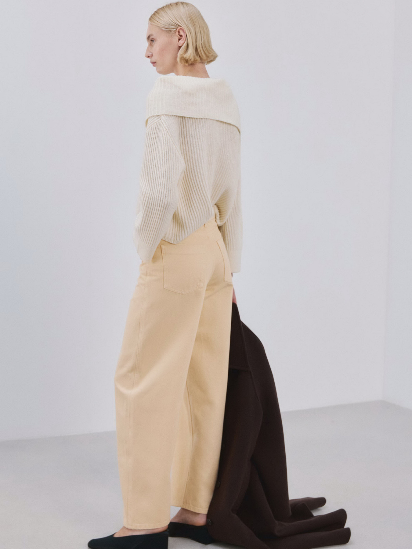 Широкі джинси MANGO модель 27034082_10 Фото