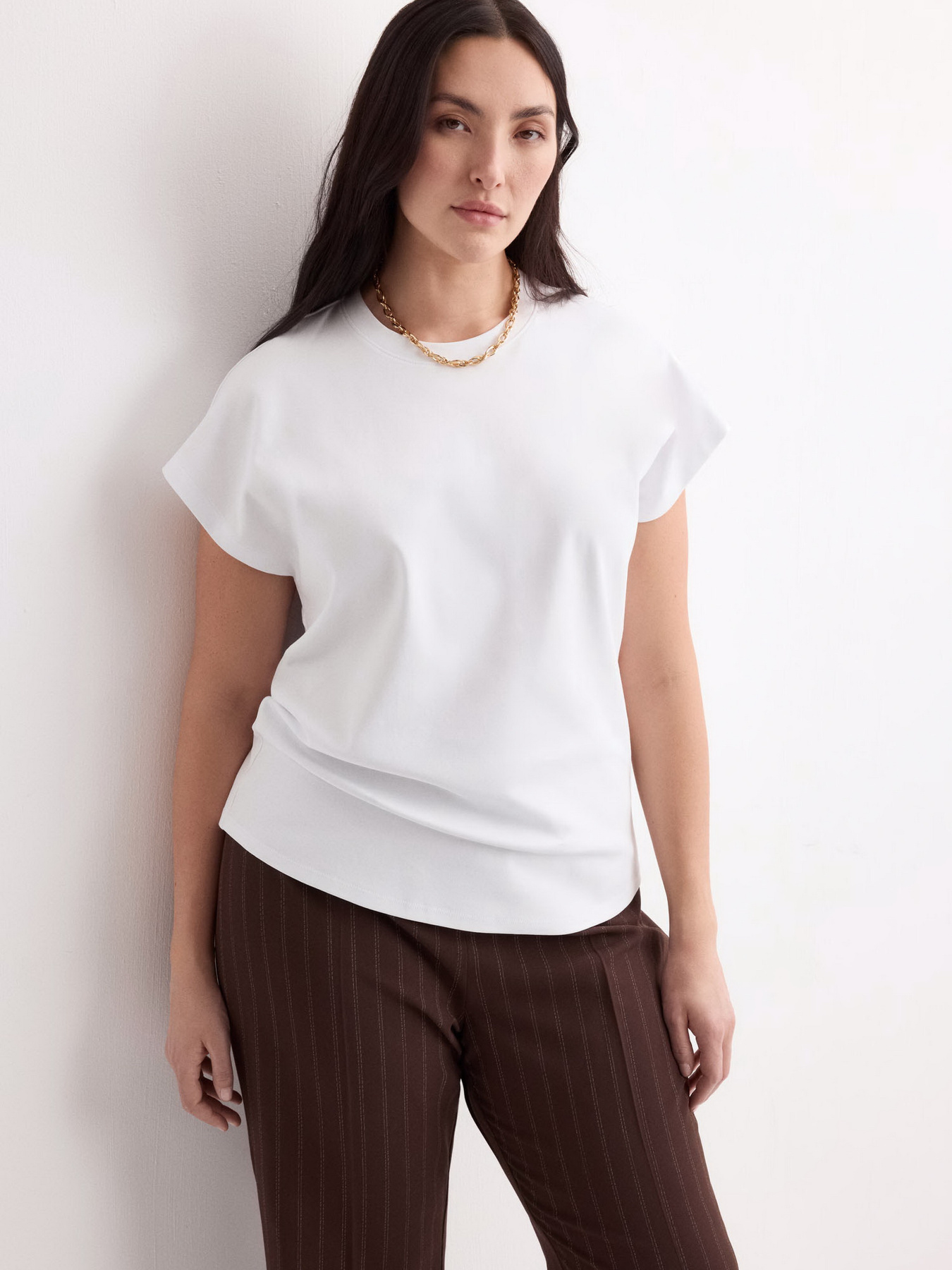 Футболка MANGO модель 27054096_1 Футболка MANGO модель 27054096_1 Фото