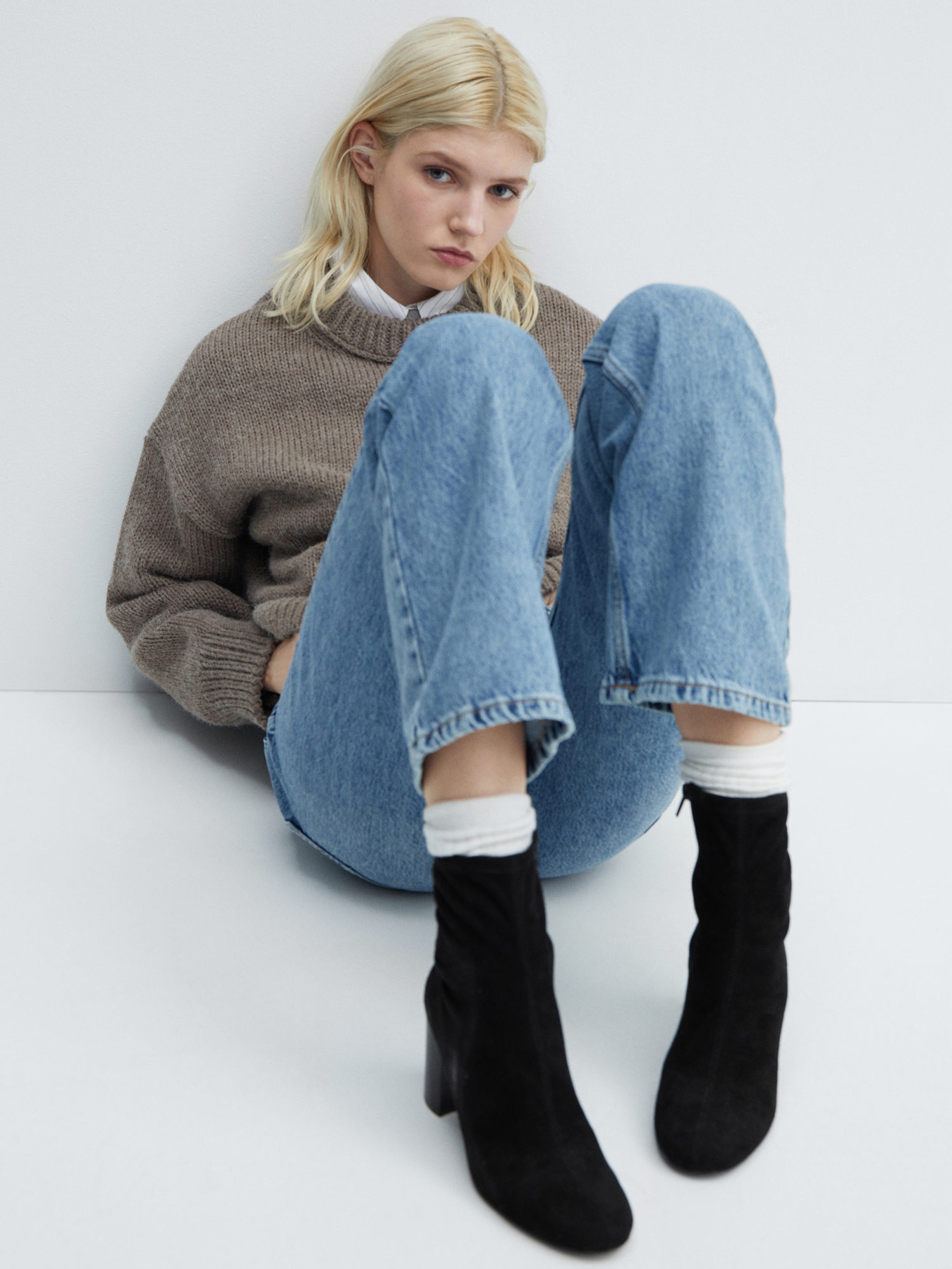 Бoтильоны MANGO Leo модель 67050274_99 Фото