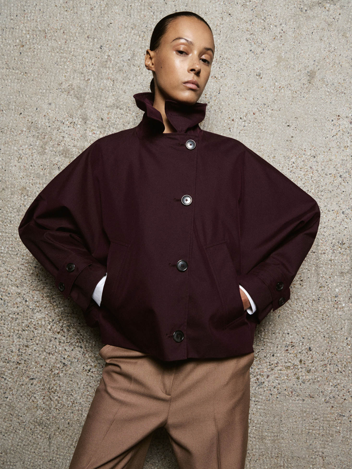 Демісезонна куртка MANGO модель 27064772_76 Фото