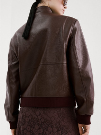 Куртка кожаная MANGO модель 27094773_76 Фото