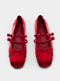 Балетки MANGO Arne модель 67044448_70 Фото