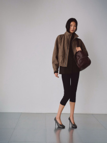 Бомбер MANGO модель 27095816_30 Фото