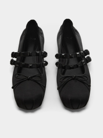 Балетки MANGO Arne модель 67044448_99 Фото