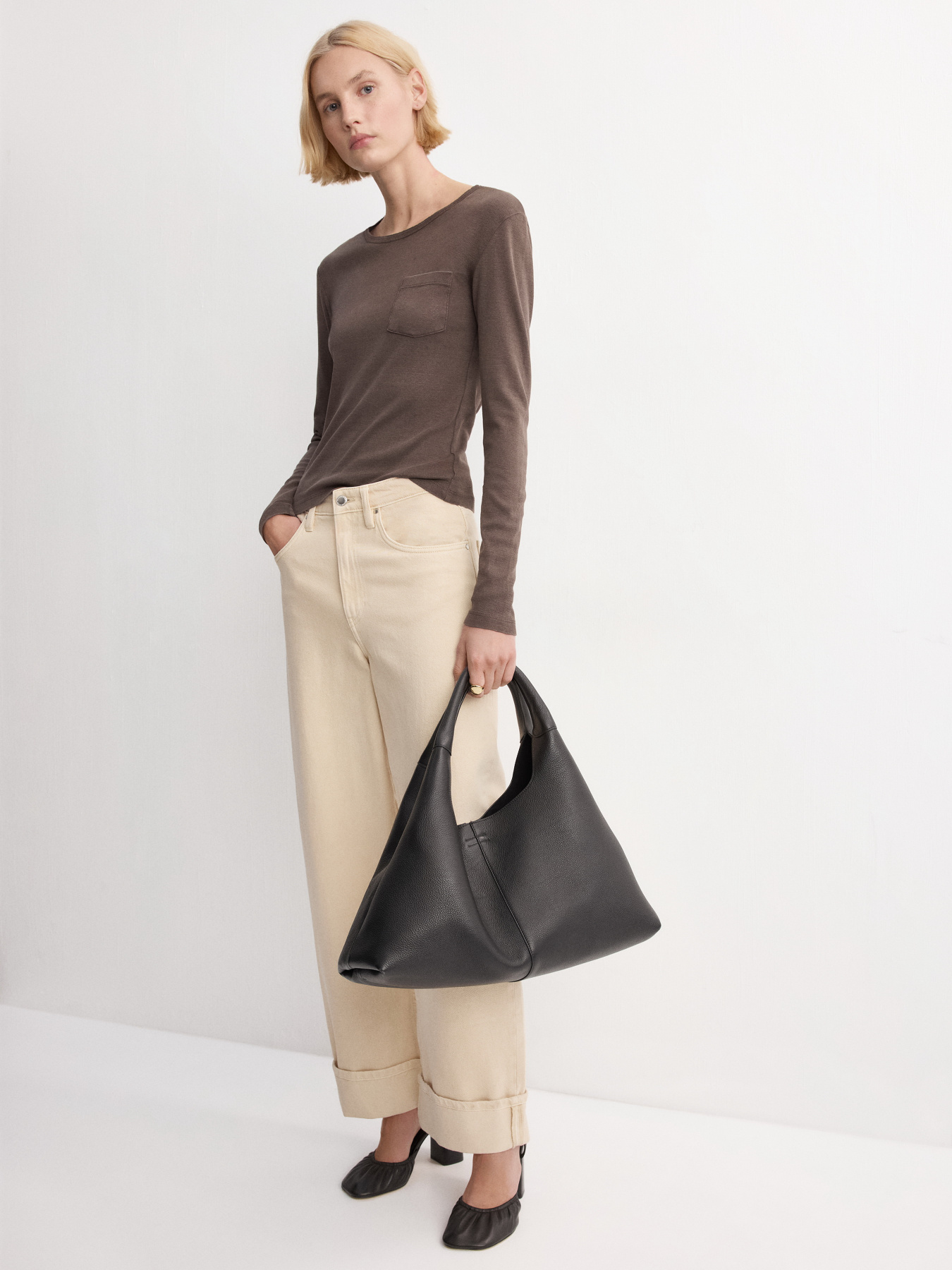 Лонгслив MANGO модель 27025825_30 Фото