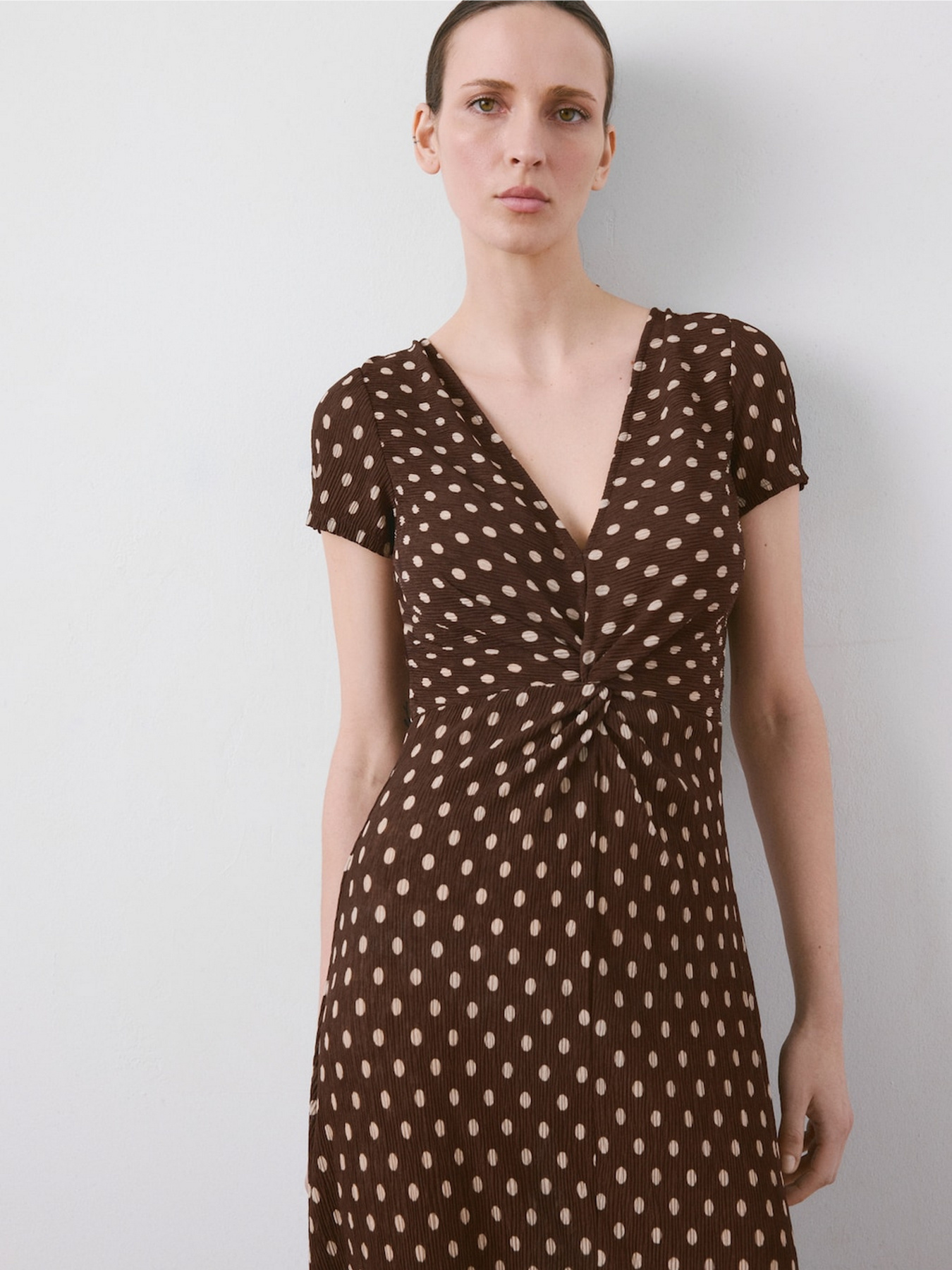 Платье миди MANGO модель 27055825_30 Фото