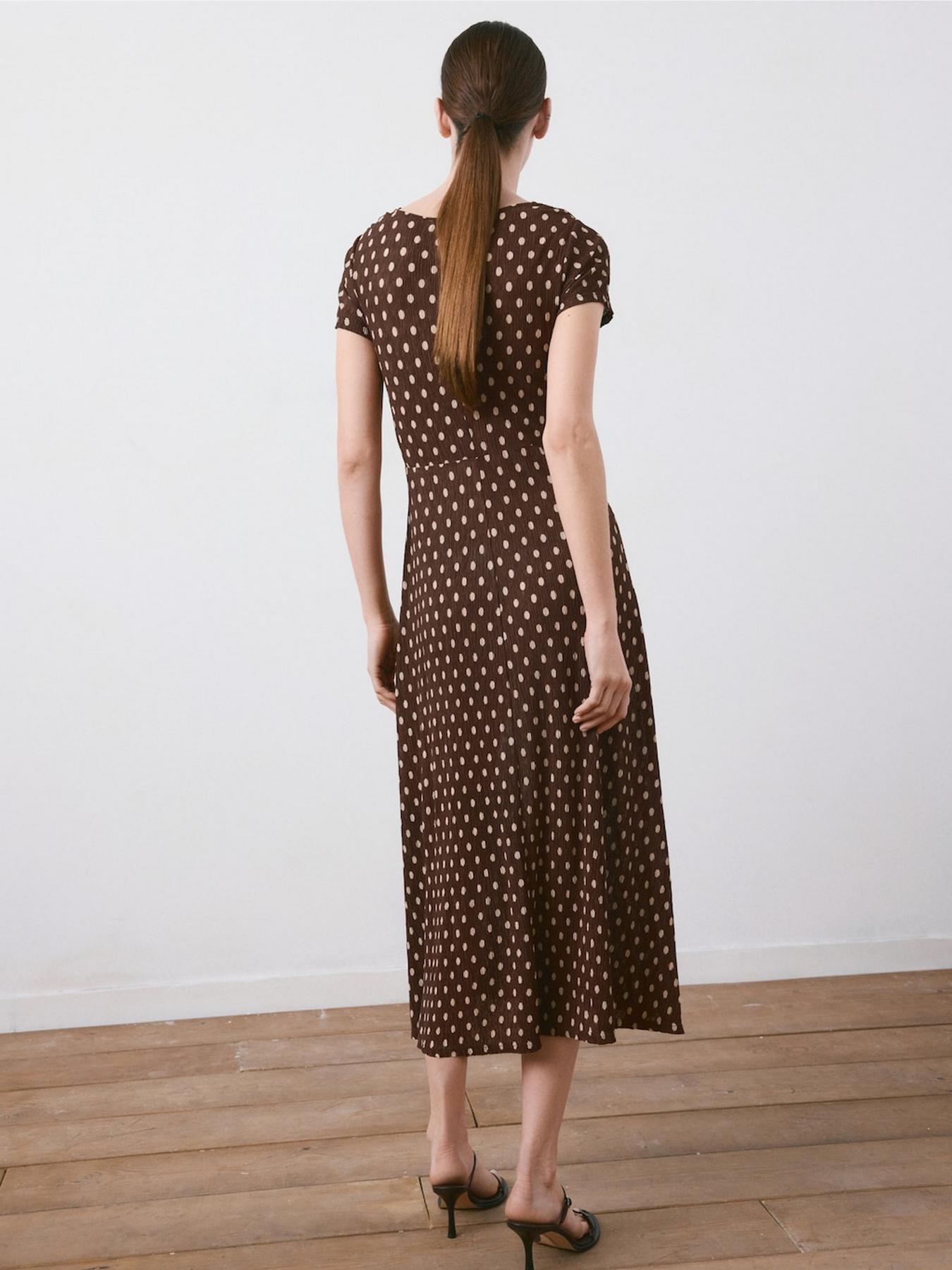 Платье миди MANGO модель 27055825_30 Фото