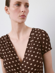 Платье миди MANGO модель 27055825_30 Фото