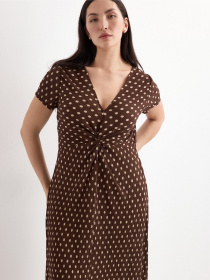 Платье миди MANGO модель 27055825_30 Фото