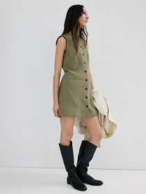 Платье мини MANGO модель 27015832_43 Фото