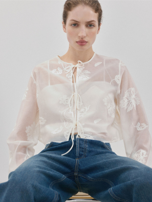 Блуза MANGO модель 27055830_2 Фото