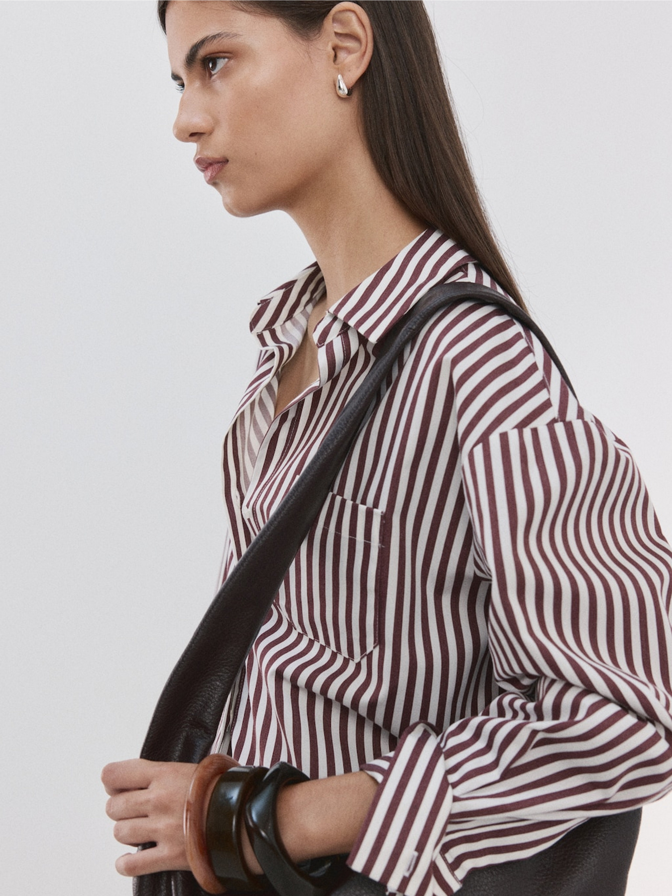 Рубашка повседневная MANGO модель 27075821_5 Фото