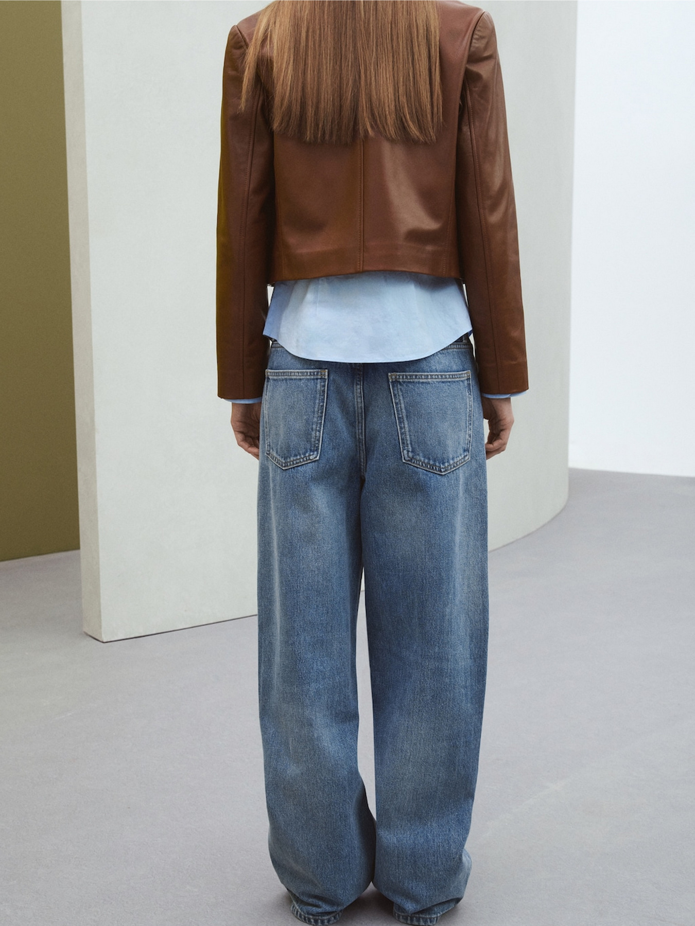 Широкі джинси MANGO модель 27034076_TM Фото