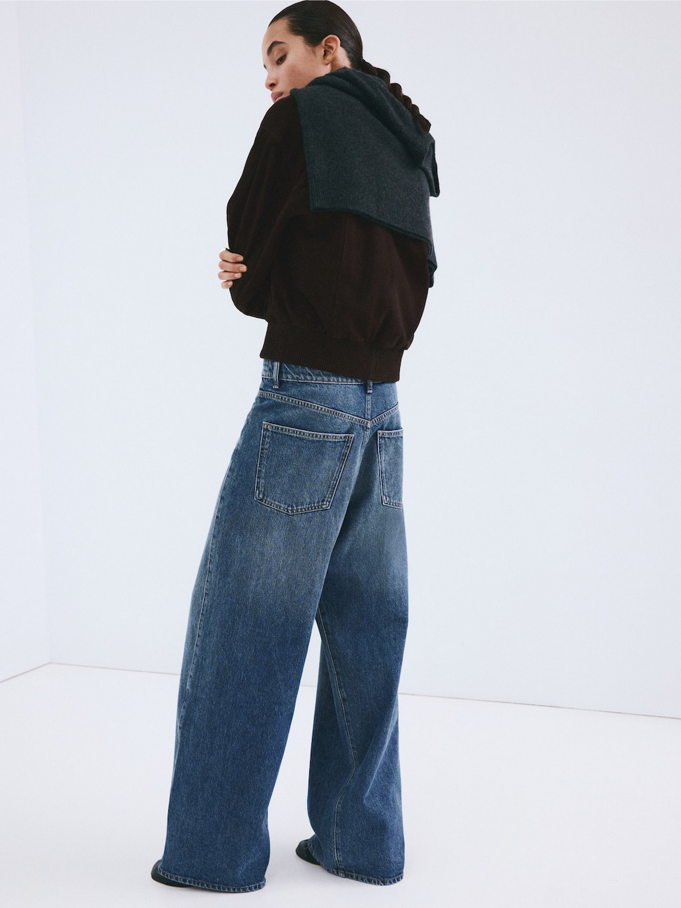 Широкі джинси MANGO модель 27094094_TM Фото