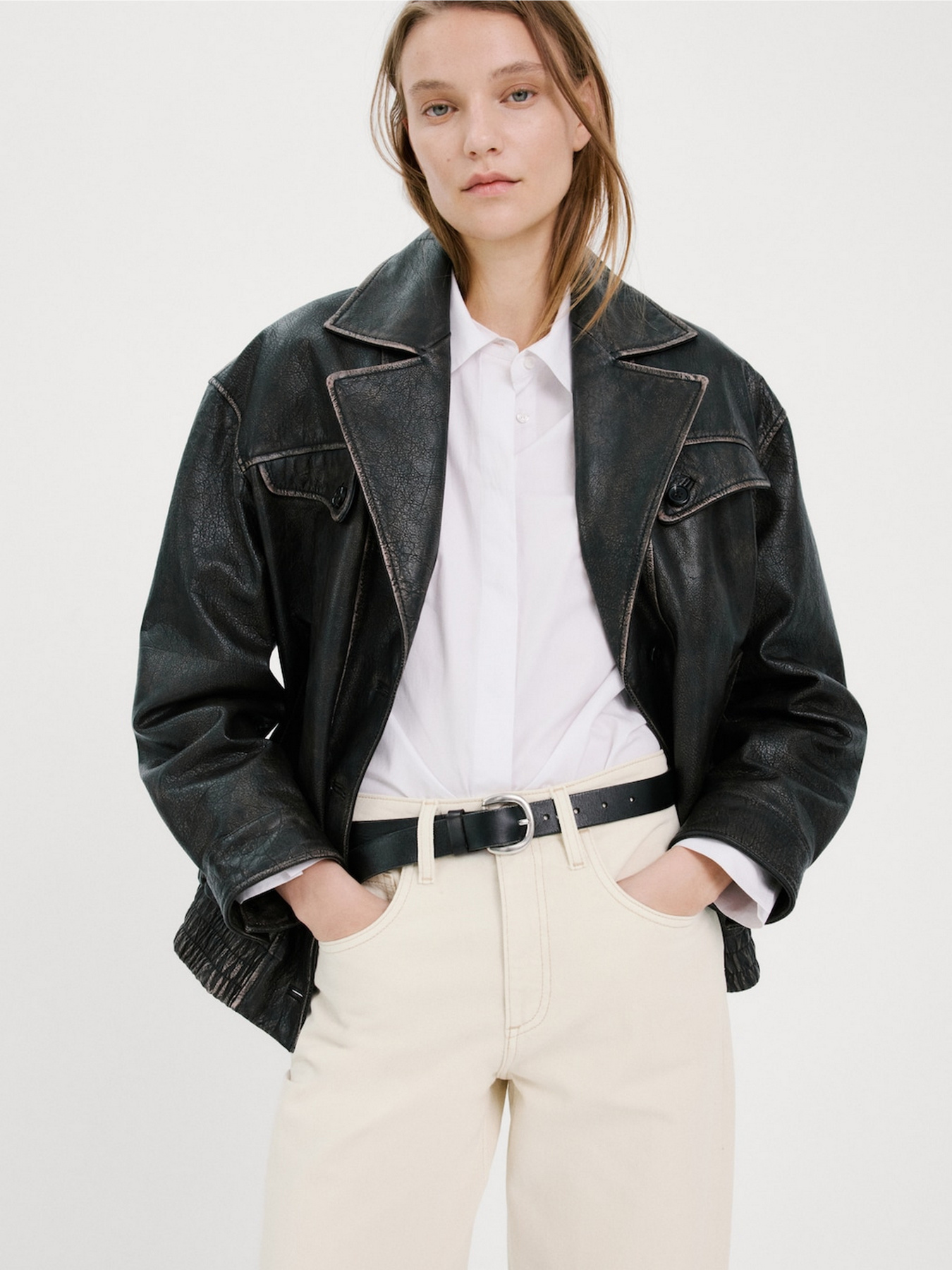 Широкі джинси MANGO модель 27054770_2 Фото